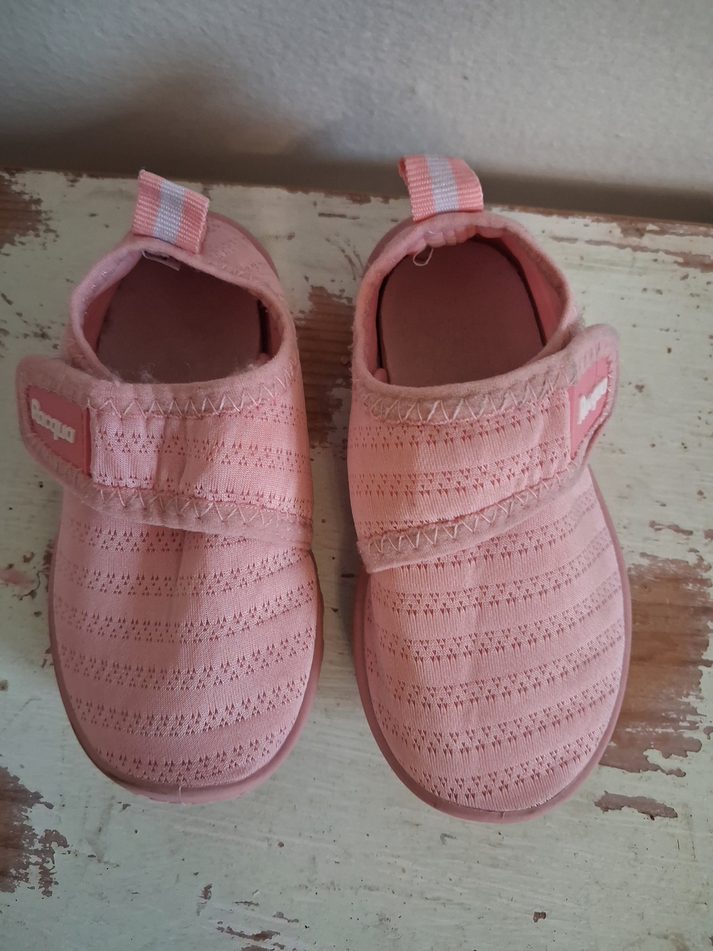 Toddler Pink Hook-and-Loop Walker Shoes by